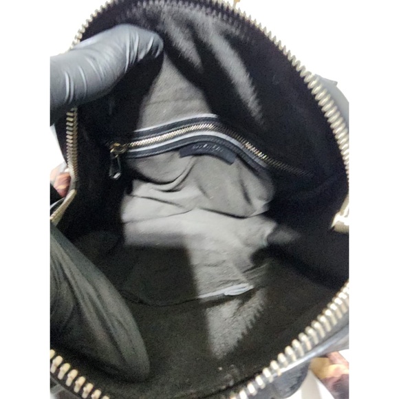 Authentic Givenchy Lucrezia Printed Leather Satchel Bag - Picture 7 of 14